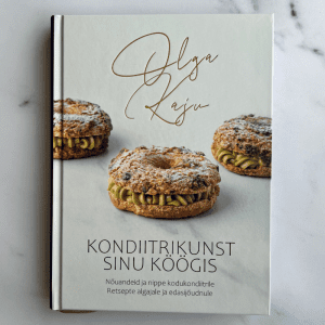 raamat kondiitrikunst sinu köögis_olga kaju