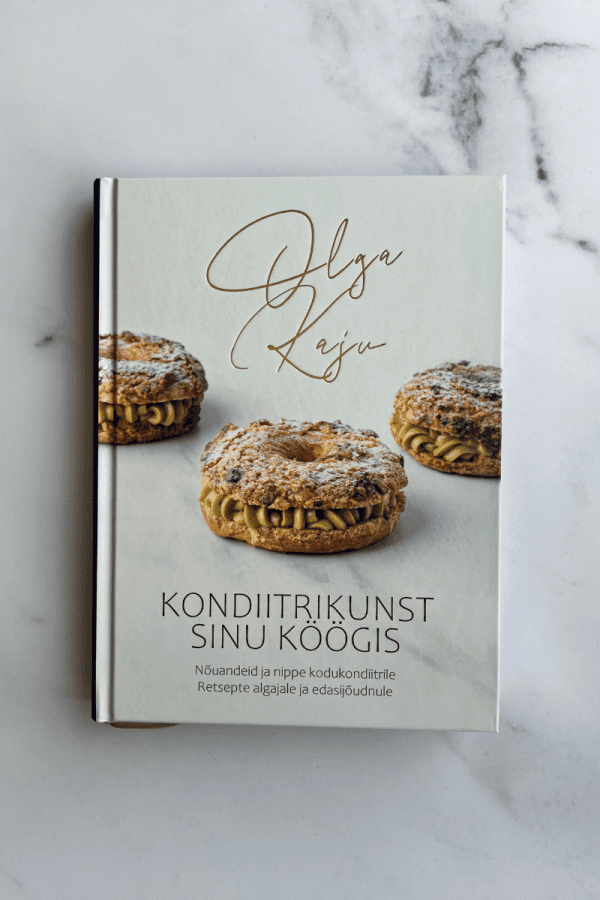 raamat kondiitrikunst sinu köögis_olga kaju
