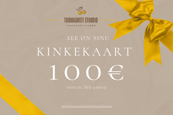 Kinkekaart -100