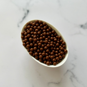 Valrhona Caramelia kuvertüüri pärlid, 100 g