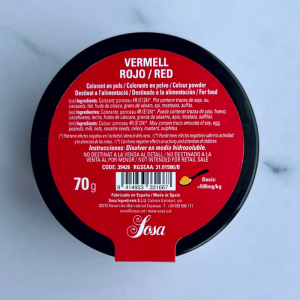 Red SOSA pulbervärv, 70g
