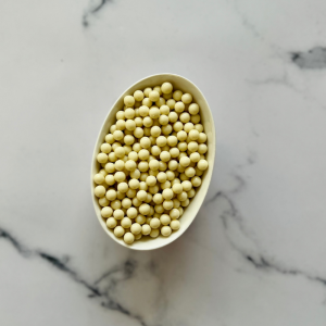 Valrhona Opalys kuvertüüri pärlid, 100 g