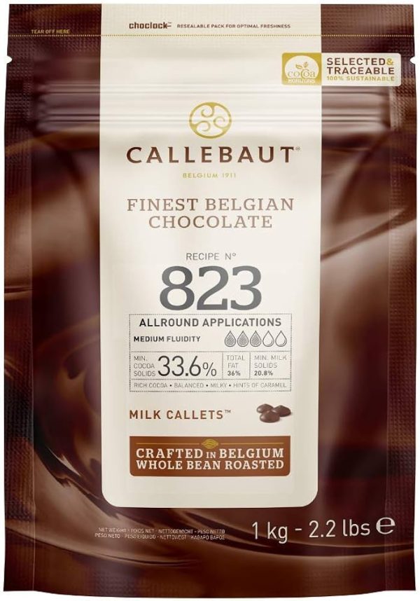 Callebaut piimašokolaad 33,6% nööpidena, 400 g - Image 2