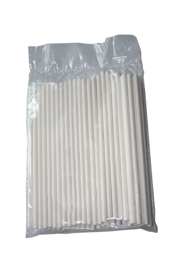 Silikomart valged paberpulgad. 12cm. 50tk