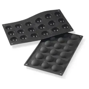 Martellato silikoonvorm poolkerad 30SF501