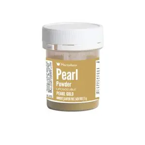 Martellato pärlmutter puuder. Kuldne. 5g